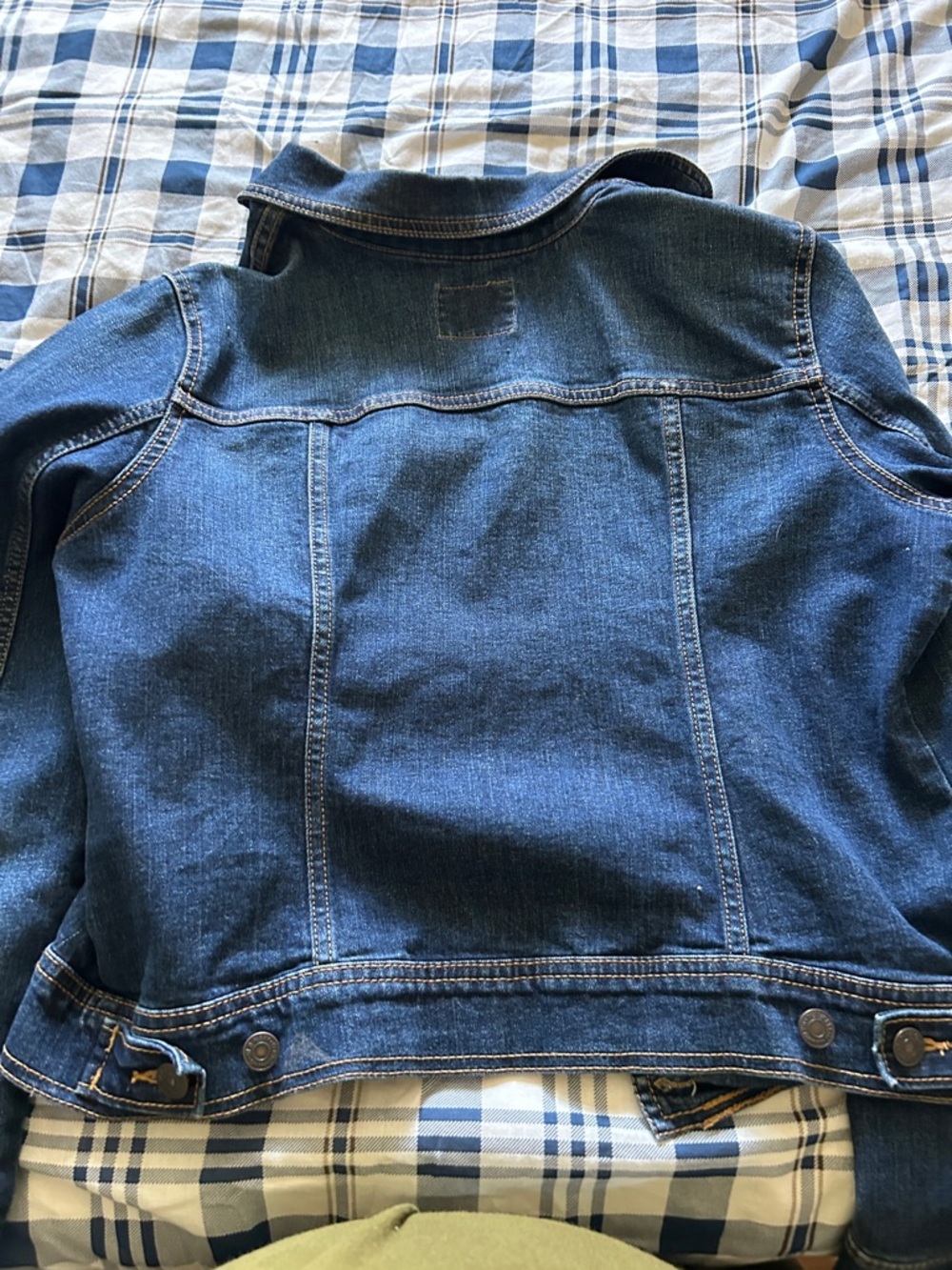 Old Navy Dark Indigo Denim Jacket - Picture 3 of 3
